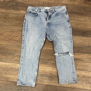 Topshop Light Blue Jeans